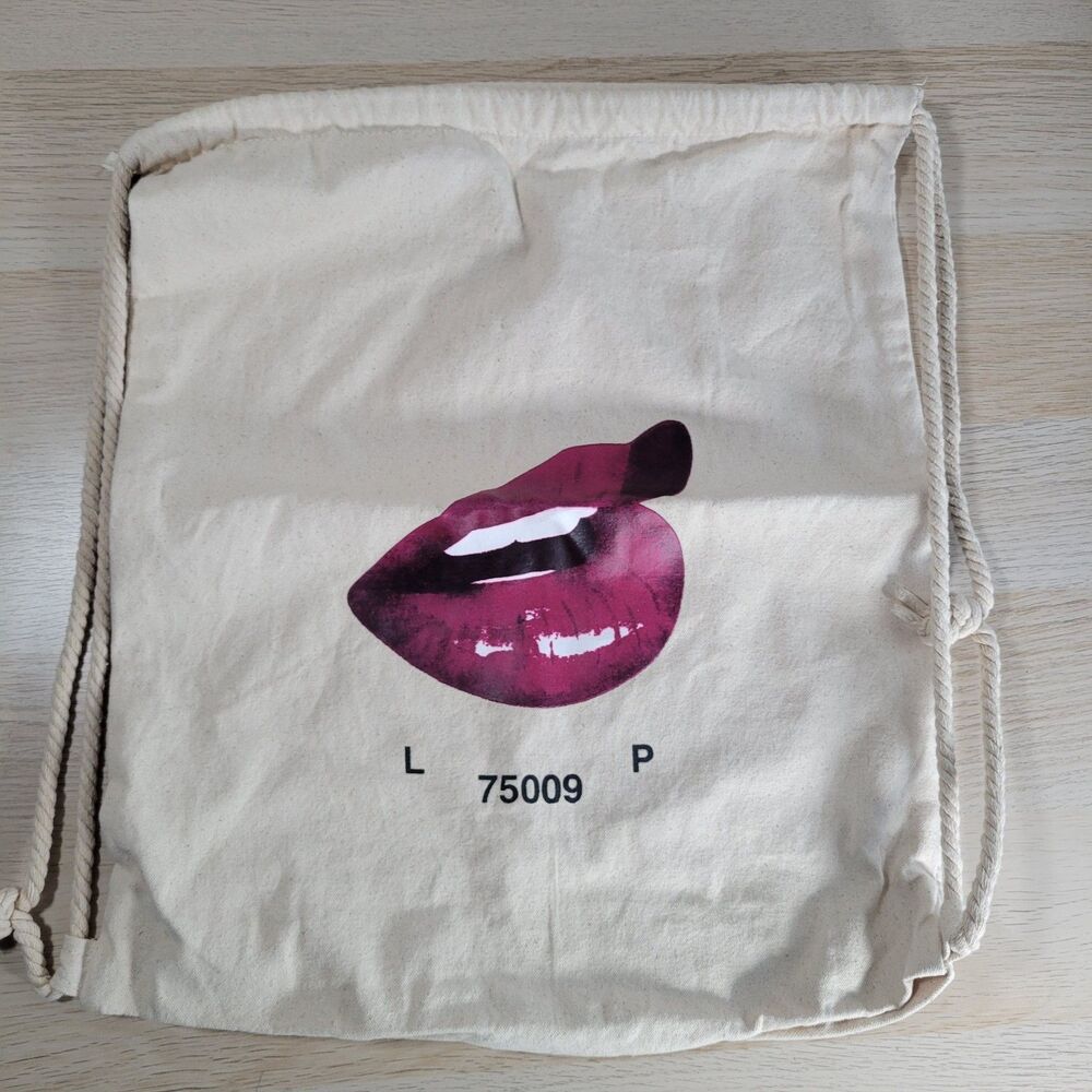 Le Pigalle X Jean André Graphic Sling Bag France Red Light Backpack Cotton Tote